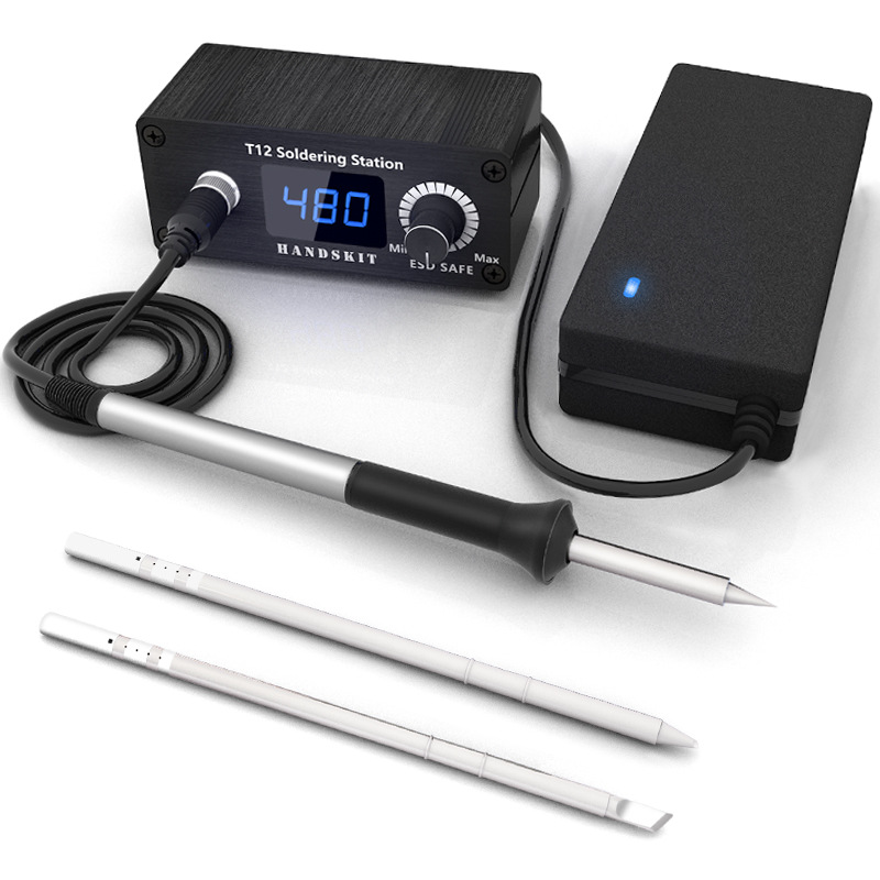 Digital Soldering Station T12 - Mini T12 Soldering Station DC 19V-24V