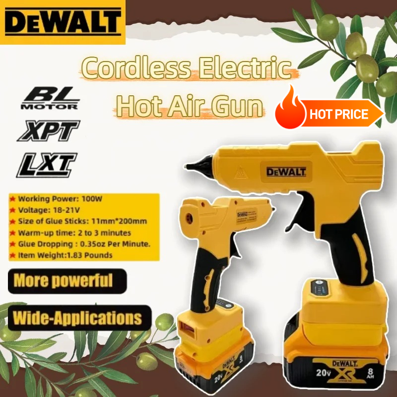 Dewalt Cordless Electric Handh - Hot Melt Glue Gun Cordless review and price
