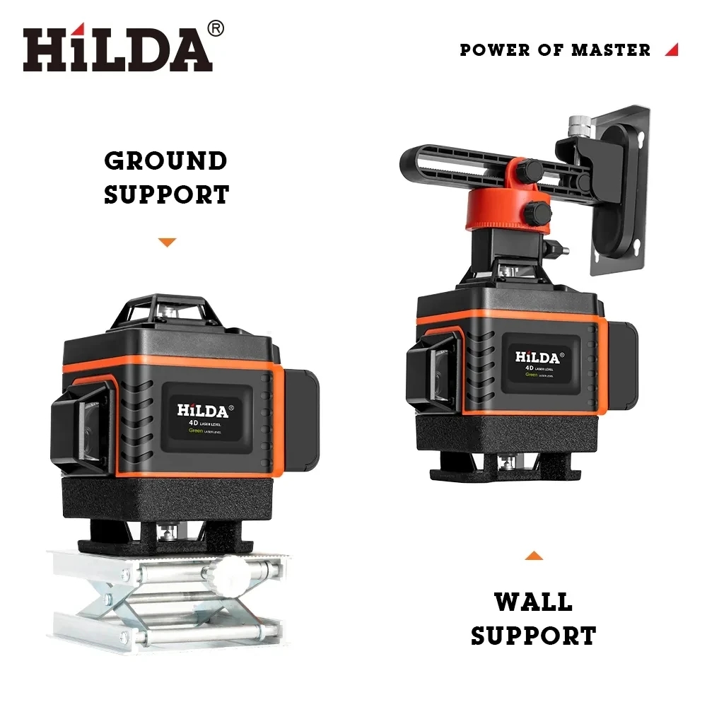 HILDA 16/12Lines 4D Laser Leve - Laser Level 16 Lines 4D Green review and price