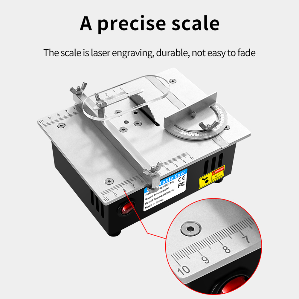 DC24V Household Miniature Wood - Mini Table Saw For Woodworking review and price