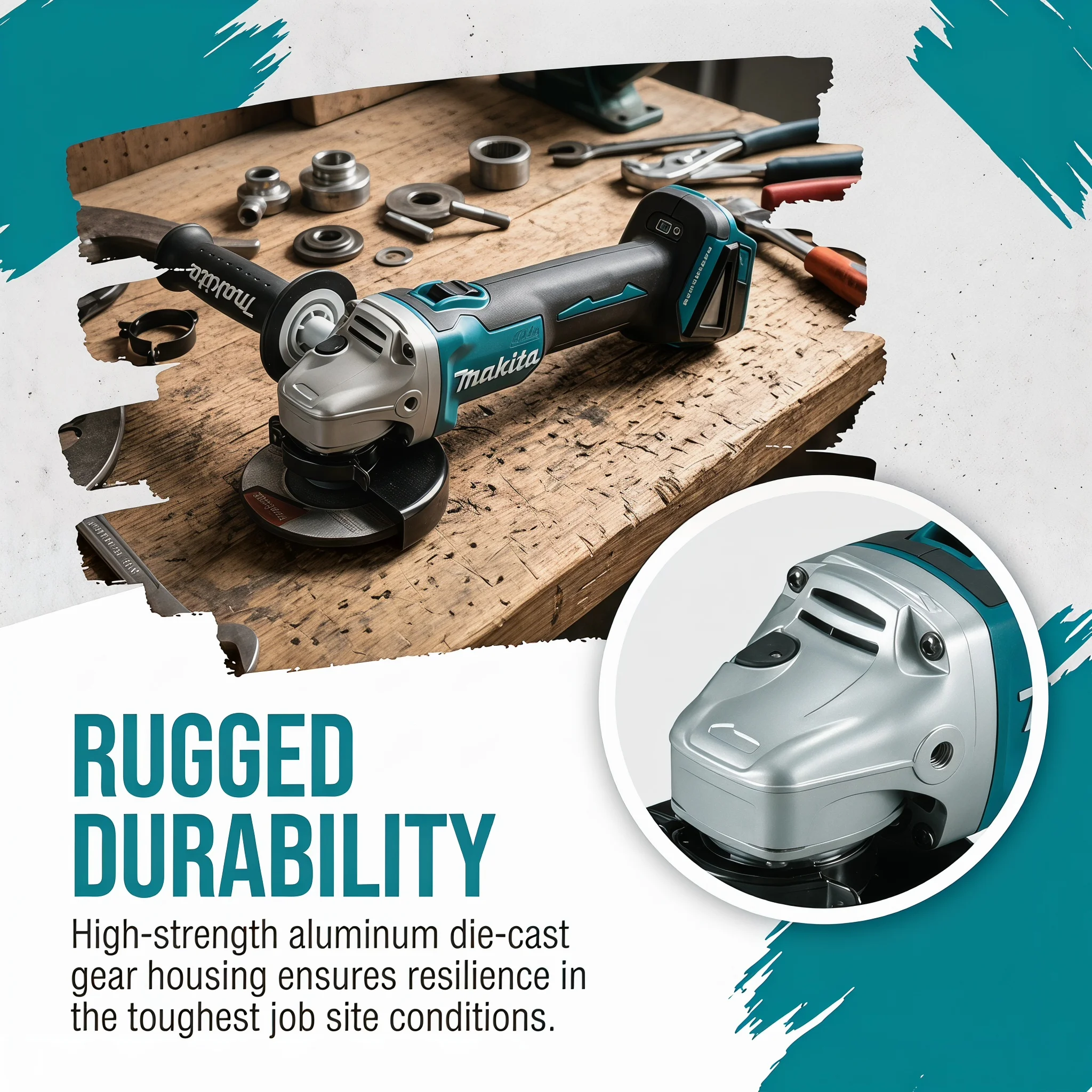 Makita DGA404 Rechargeable Bru - Brushless Angle Grinder Battery Powered review and price