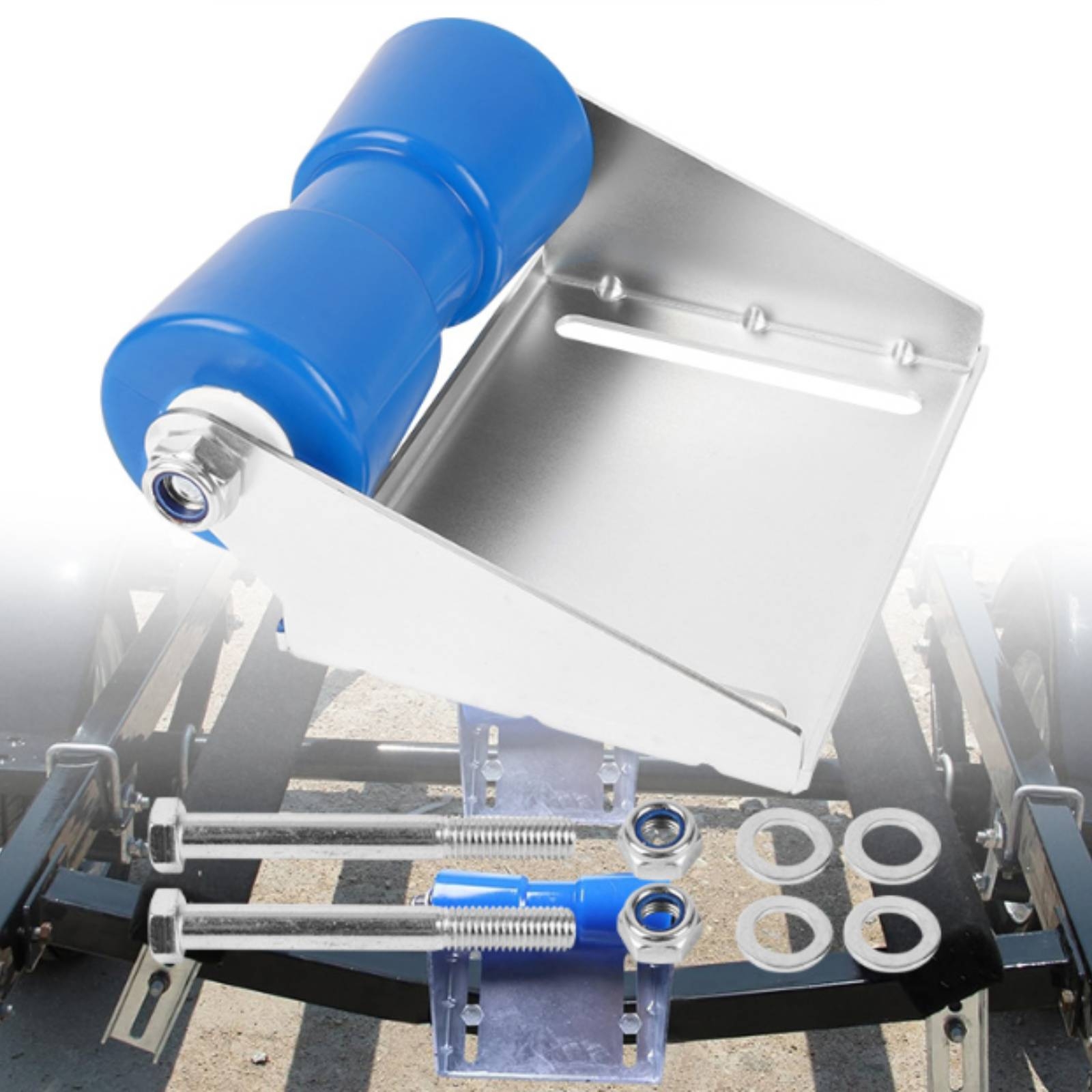 Boat Trailer Roller with Brack - Hardware review and price