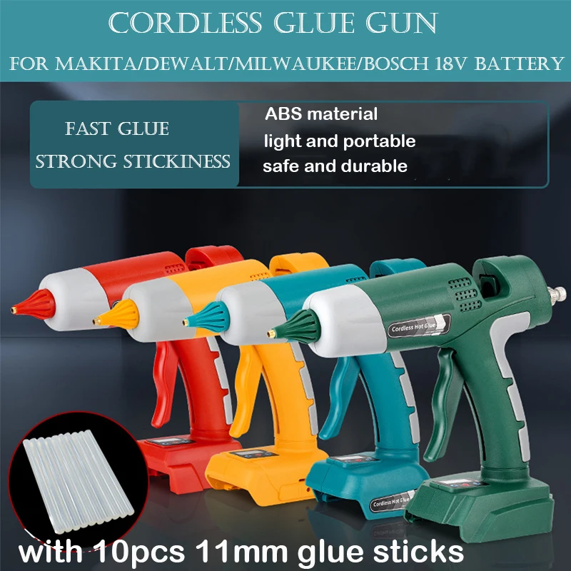 100W Cordless Hot Melt Glue Gu - Hot Melt Glue Gun Cordless review and price
