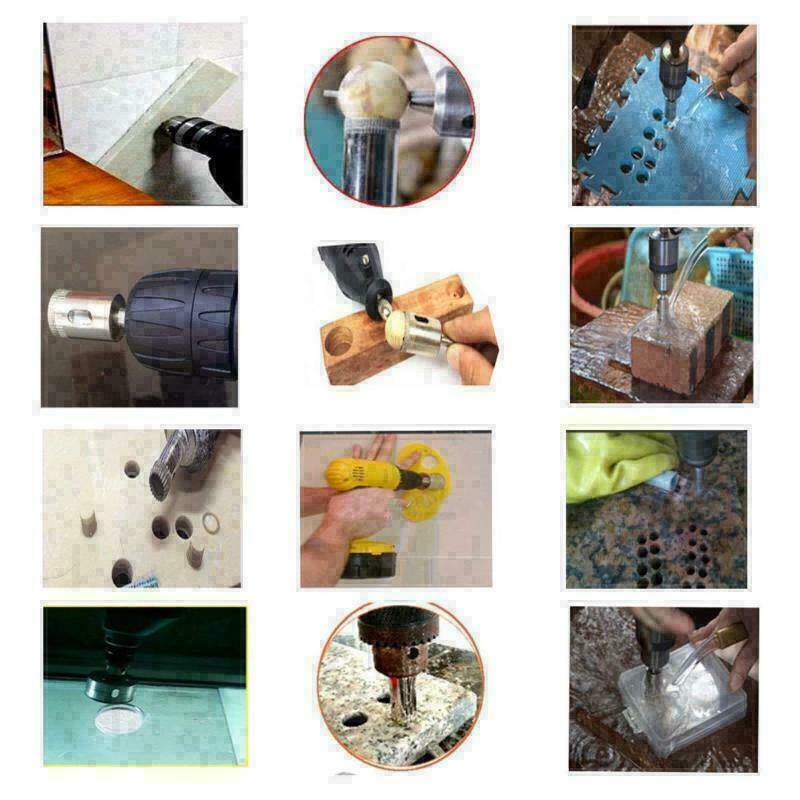 10/15pcs Set Tile drill bit Se - Reciprocating Saw Attachment Drill review and price