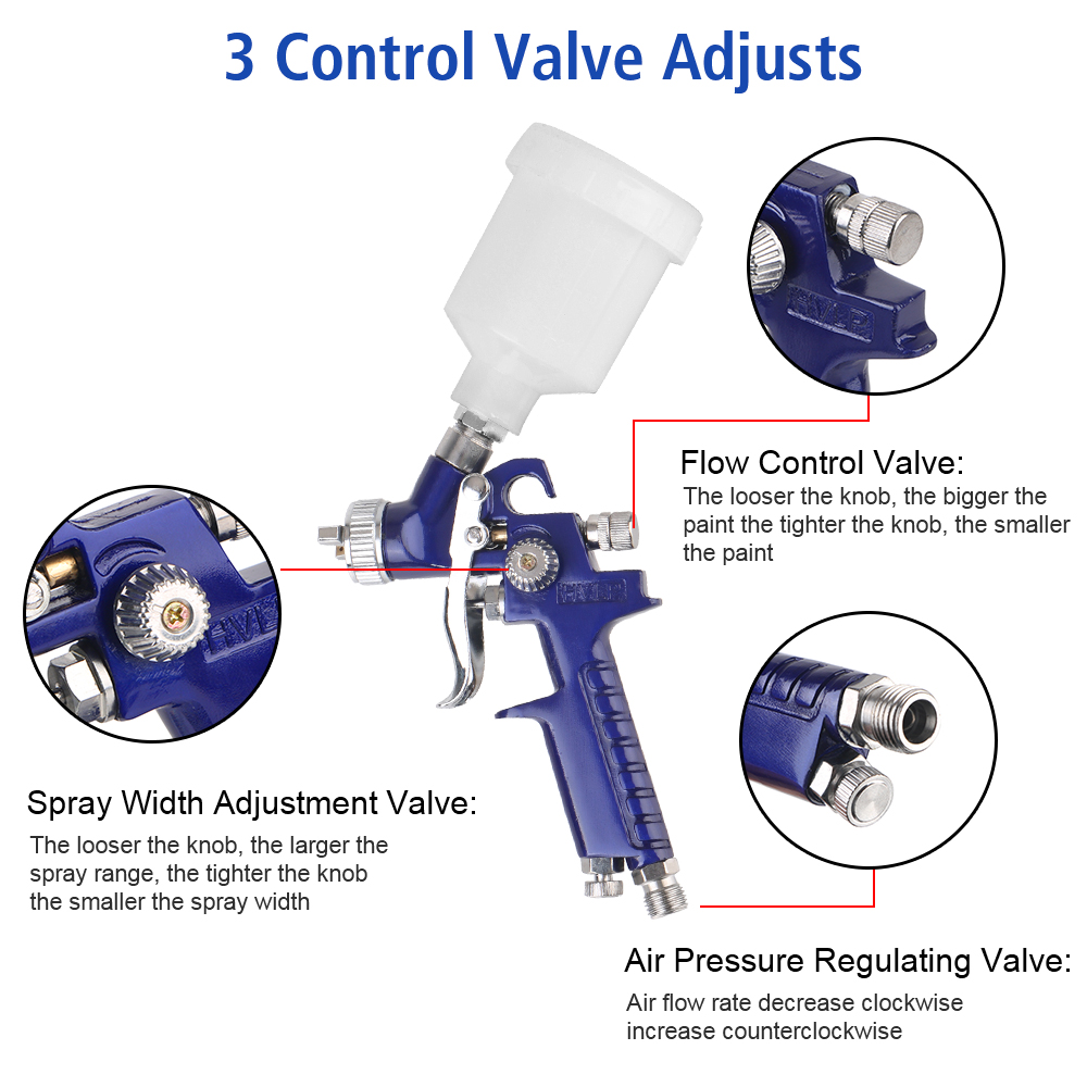 Mini Air Paint Spray Guns Mini - Airbrush Kit With Mini Compressor review and price