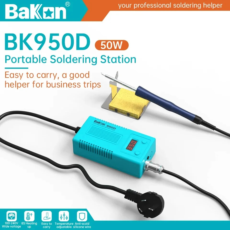 Bakon BK950D Soldering Station - Digital Soldering Station T12 review and price