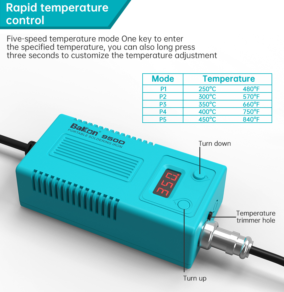 Bakon BK950D Soldering Station - Digital Soldering Station T12 review and price