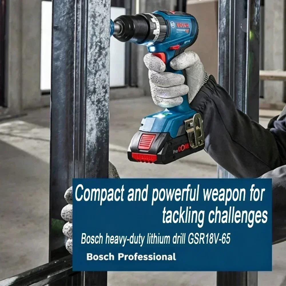 Bosch GSR 18V-65 Brushless Cor - Brushless Cordless Electric Drill 18V review and price