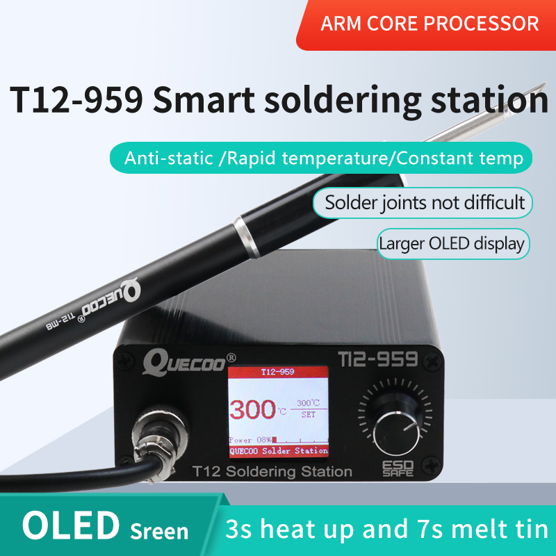 T12-959 V5.1 Soldering Station - Digital Soldering Station T12 review and price