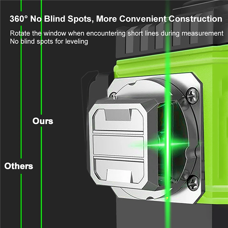 8/12/16 Lines Laser Level 4D G - Laser Level 16 Lines 4D Green review and price