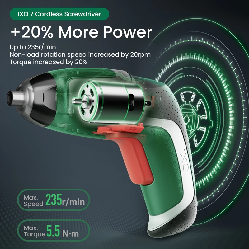 Bosch IXO 7 Cordless Screwdriv - Electric Screwdriver Rechargeable Usb review and price