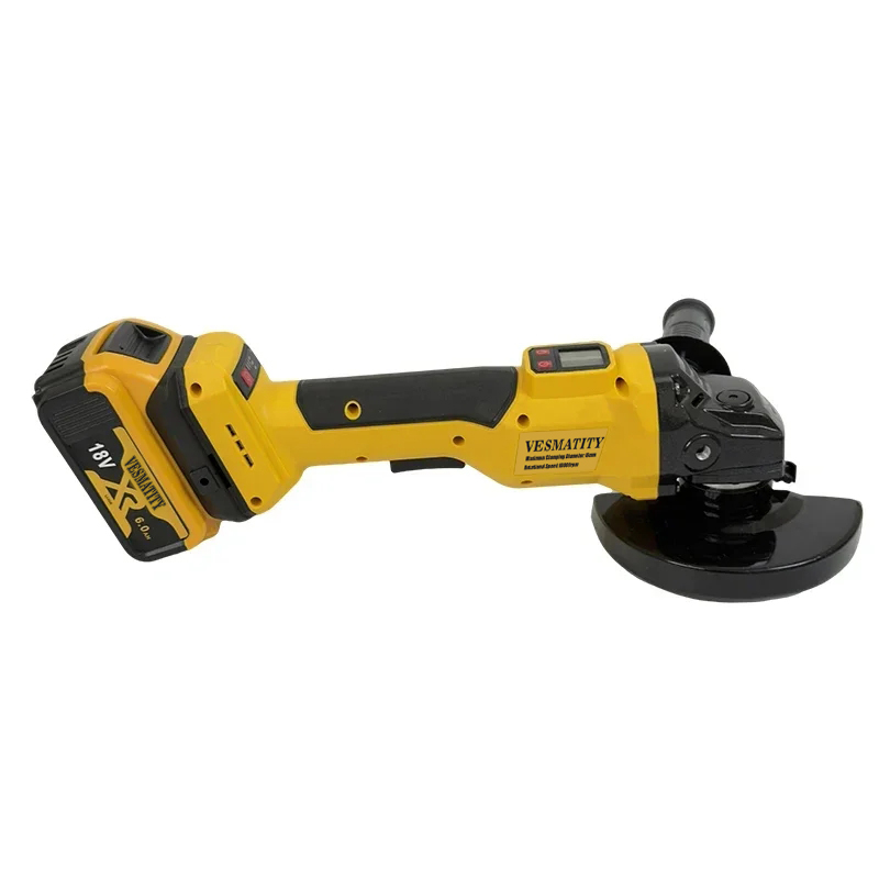 Grinding Machine VESMATITY Bru - Brushless Angle Grinder Battery Powered review and price