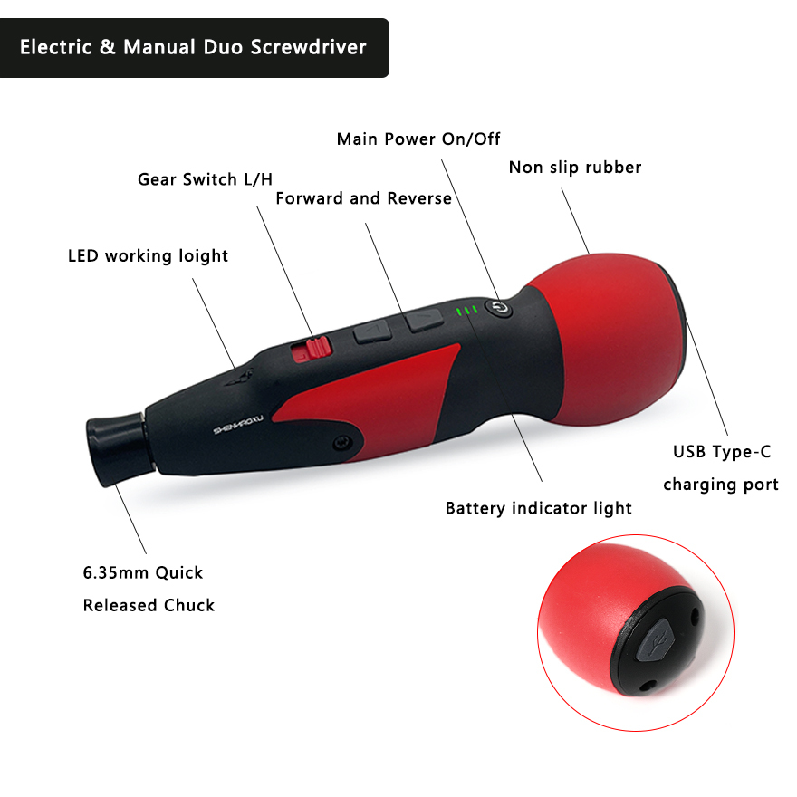 Mini Electric Screwdriver Adju - Electric Screwdriver Rechargeable Usb review and price