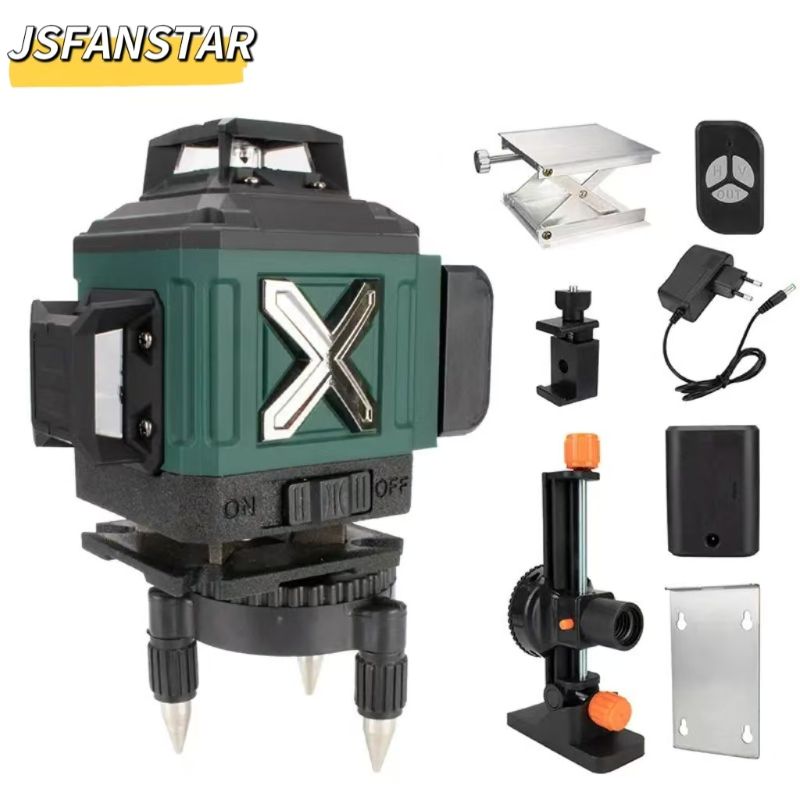 ATV4in1 Battery Powerd Adjusta - Laser Level 16 Lines 4D Green review and price