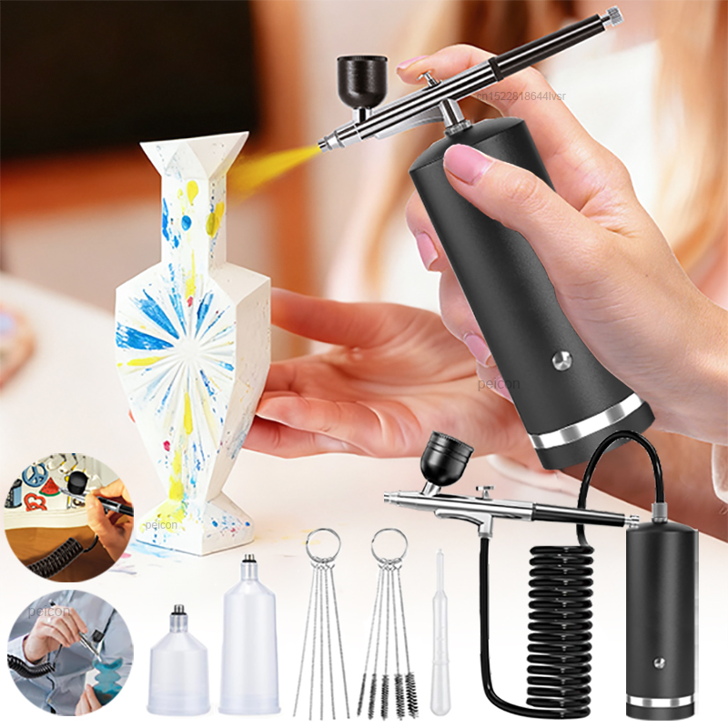Airbrush with Compressor Paint - Airbrush Kit With Mini Compressor review and price