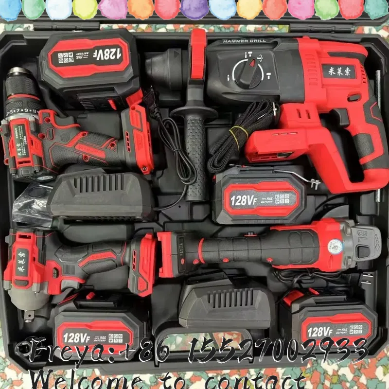 Brushless Power Tools 4-piece  - Brushless Angle Grinder Battery Powered review and price