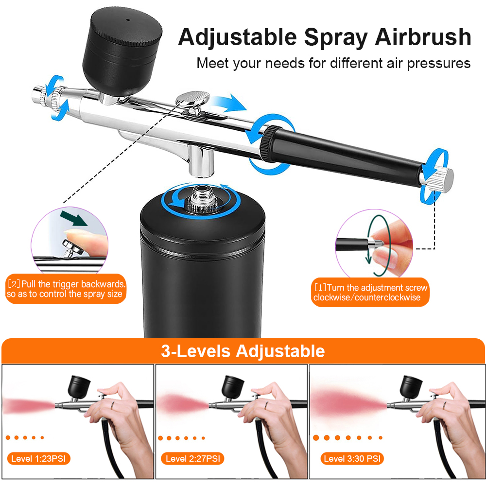 Airbrush with Compressor Porta - Airbrush Kit With Mini Compressor review and price