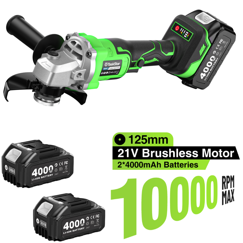 TaskStar 10000 RPM Angle Grind - Brushless Angle Grinder Battery Powered review and price