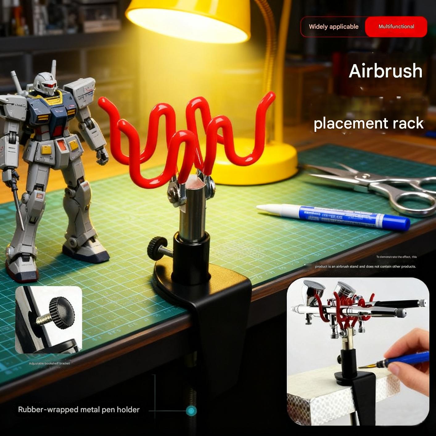 Airbrush Holder Gravity Stand  - Airbrush Kit With Mini Compressor review and price