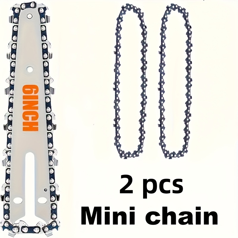 2 Pcs Durable 6-Inch Chainsaw  - Mini Electric Chainsaw 6 Inch review and price