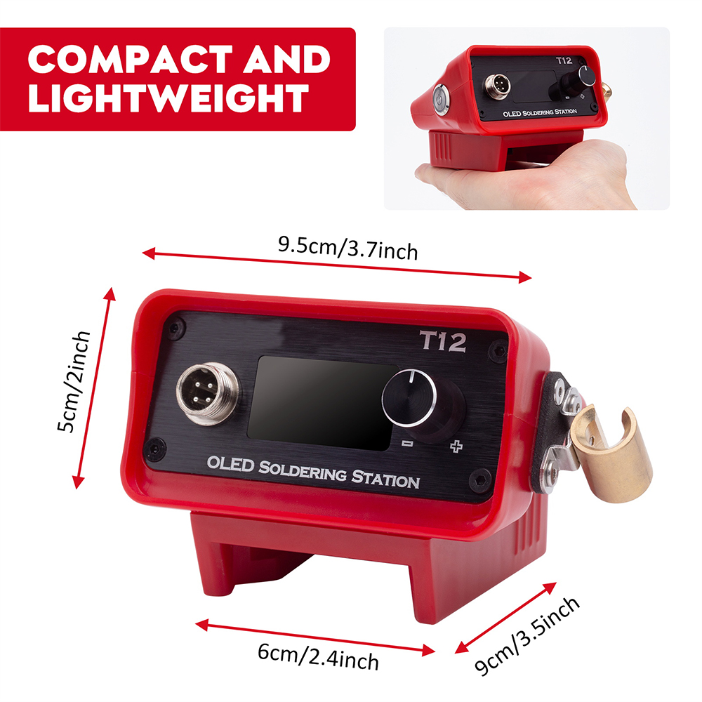 OLED T12 Soldering Iron Statio - Digital Soldering Station T12 review and price