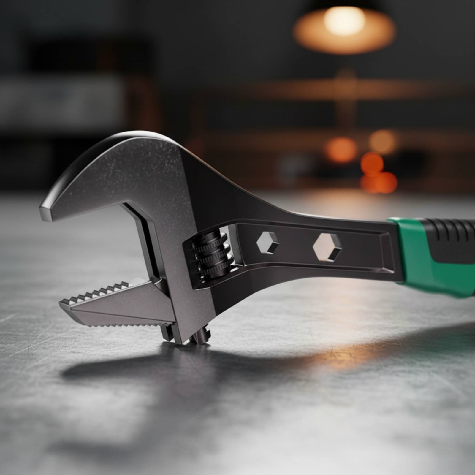 Toothed Adjustable Wrench Indu - Plumbing review and price
