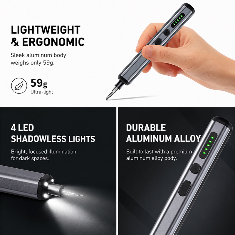 68 in 1 Precision Electric Scr - Electric Screwdriver Rechargeable Usb review and price
