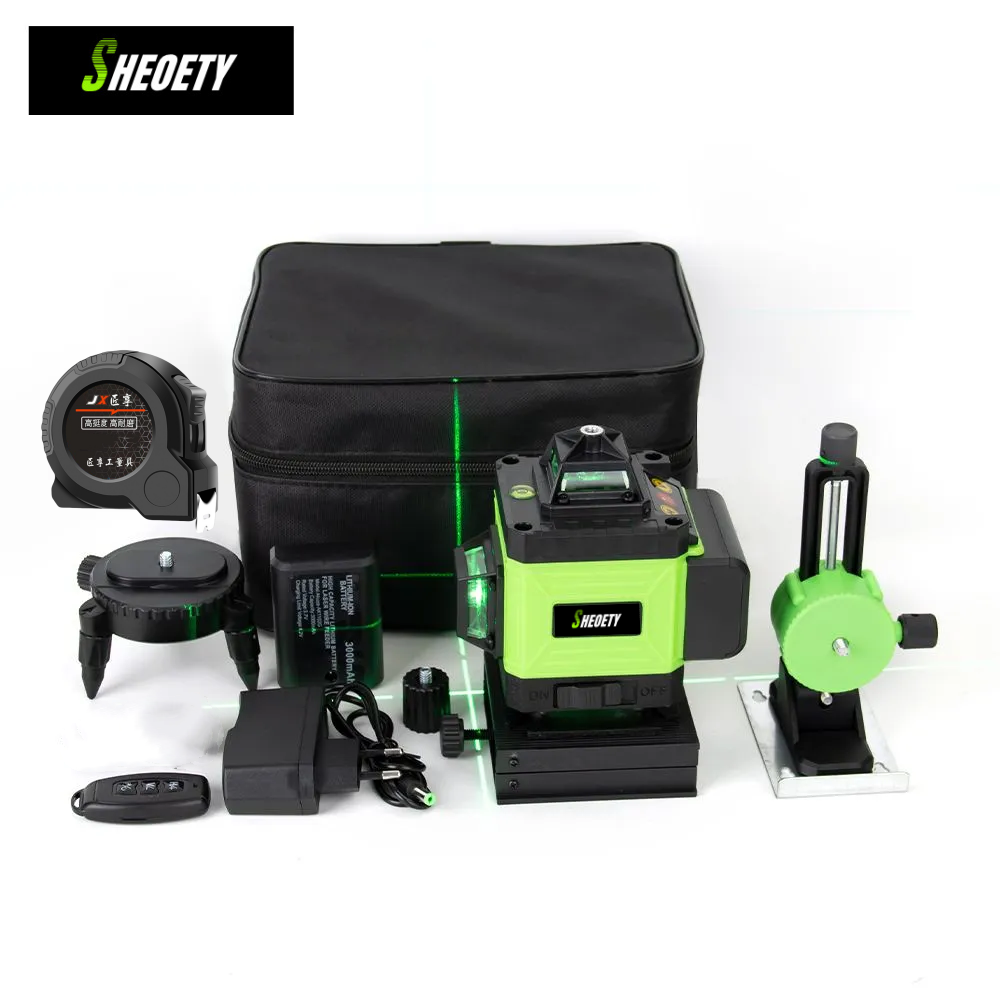 4D 16 Lines Professional 360°S - Laser Level 16 Lines 4D Green review and price