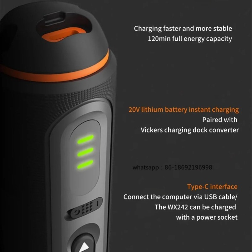 30 Bit Sets Power Tools WX242  - Electric Screwdriver Rechargeable Usb review and price