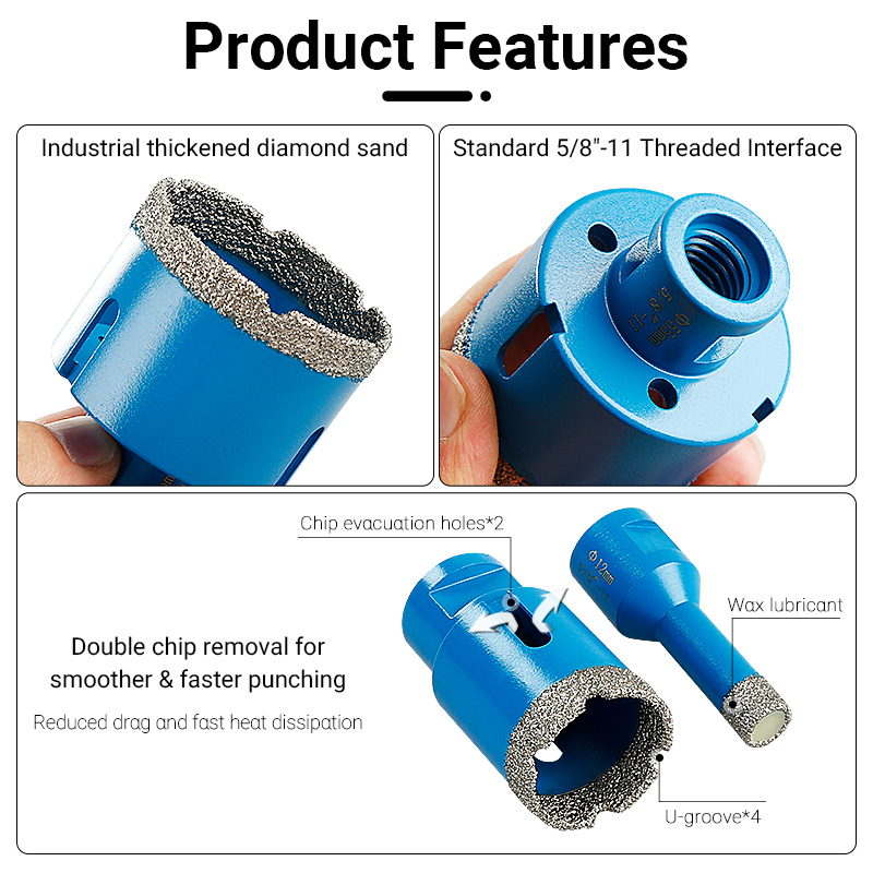 LOZLIN 10Pcs Brazed Diamond Dr - Reciprocating Saw Attachment Drill review and price