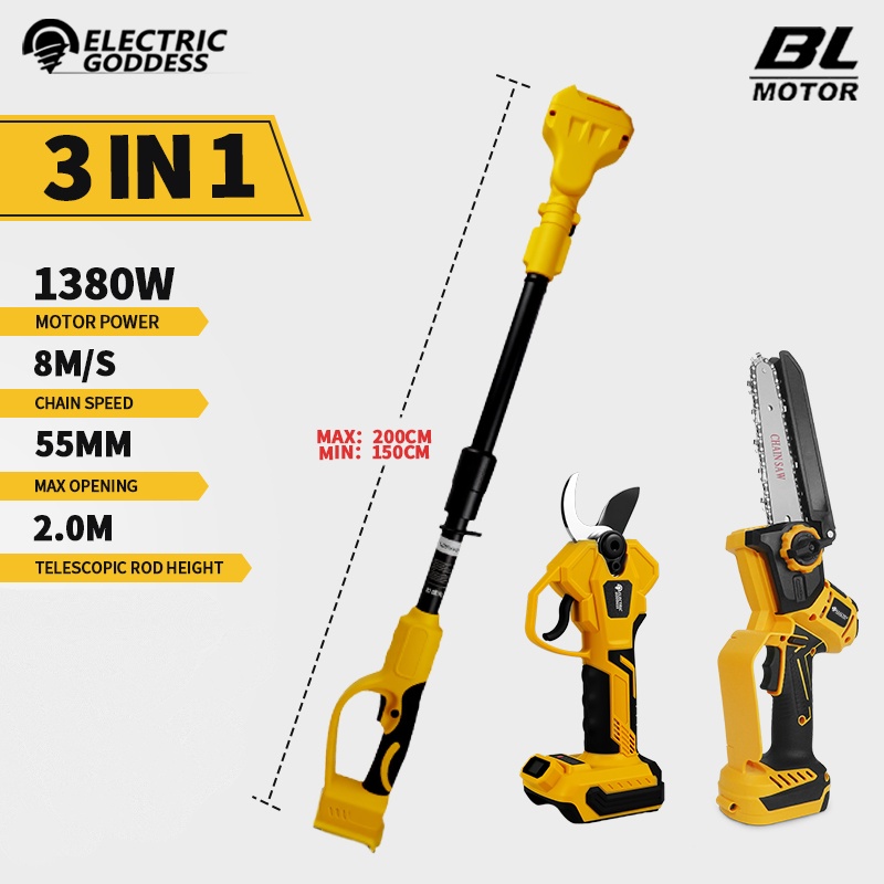 Brushless 6 Inch Electric Chai - Mini Electric Chainsaw 6 Inch review and price