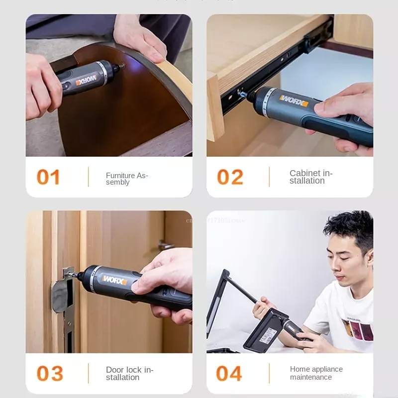 WORX  WX242 4V Electrical Scre - Electric Screwdriver Rechargeable Usb review and price