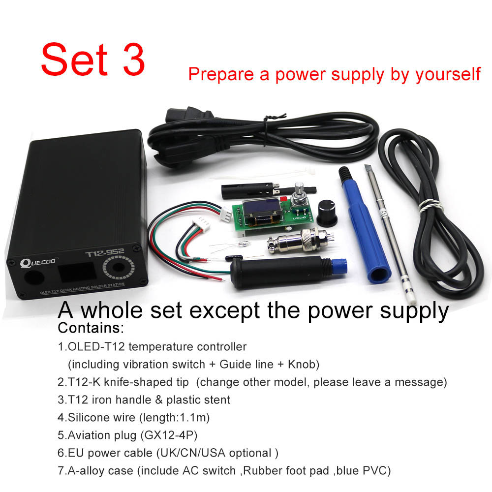 T12 STC-OLED soldering Station - Digital Soldering Station T12 review and price