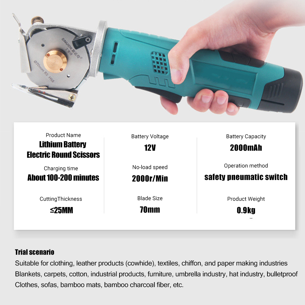 12V Electric Round Scissors Co - Cordless Rotary Tool Kit Accessories review and price