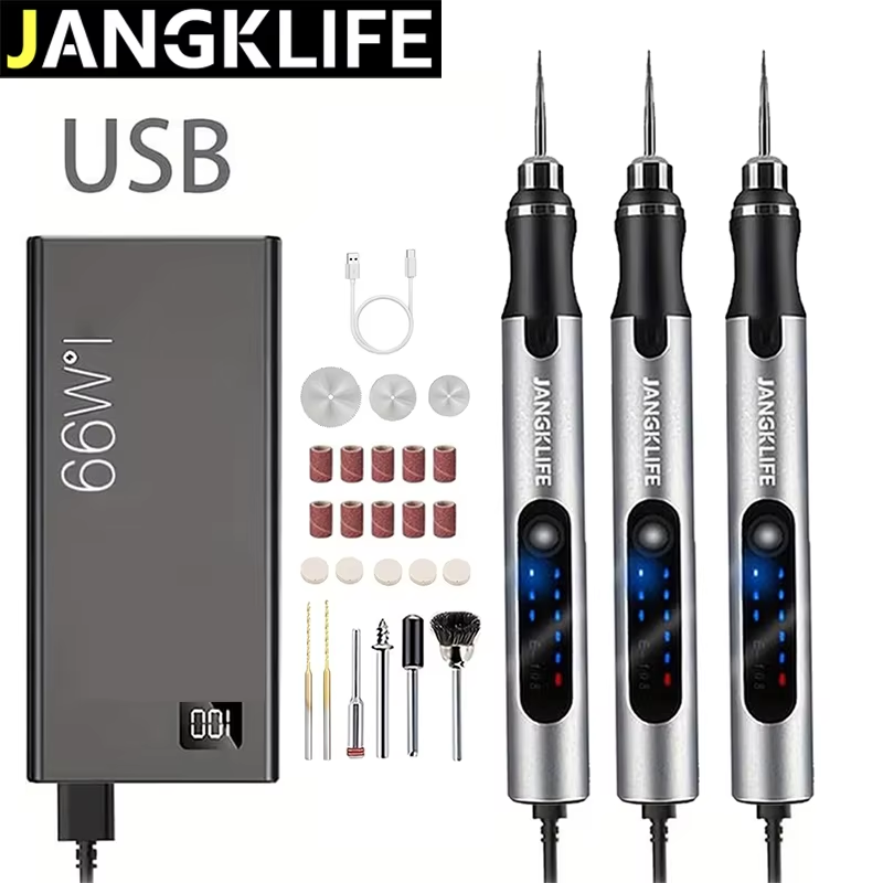 JANGKLIFE USB Rechargeable Rot - Cordless Rotary Tool Kit Accessories review and price