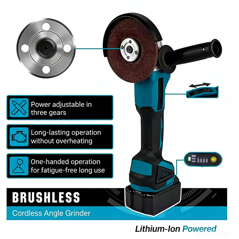 Makita DGA404 Brushless Electr - Brushless Angle Grinder Battery Powered review and price