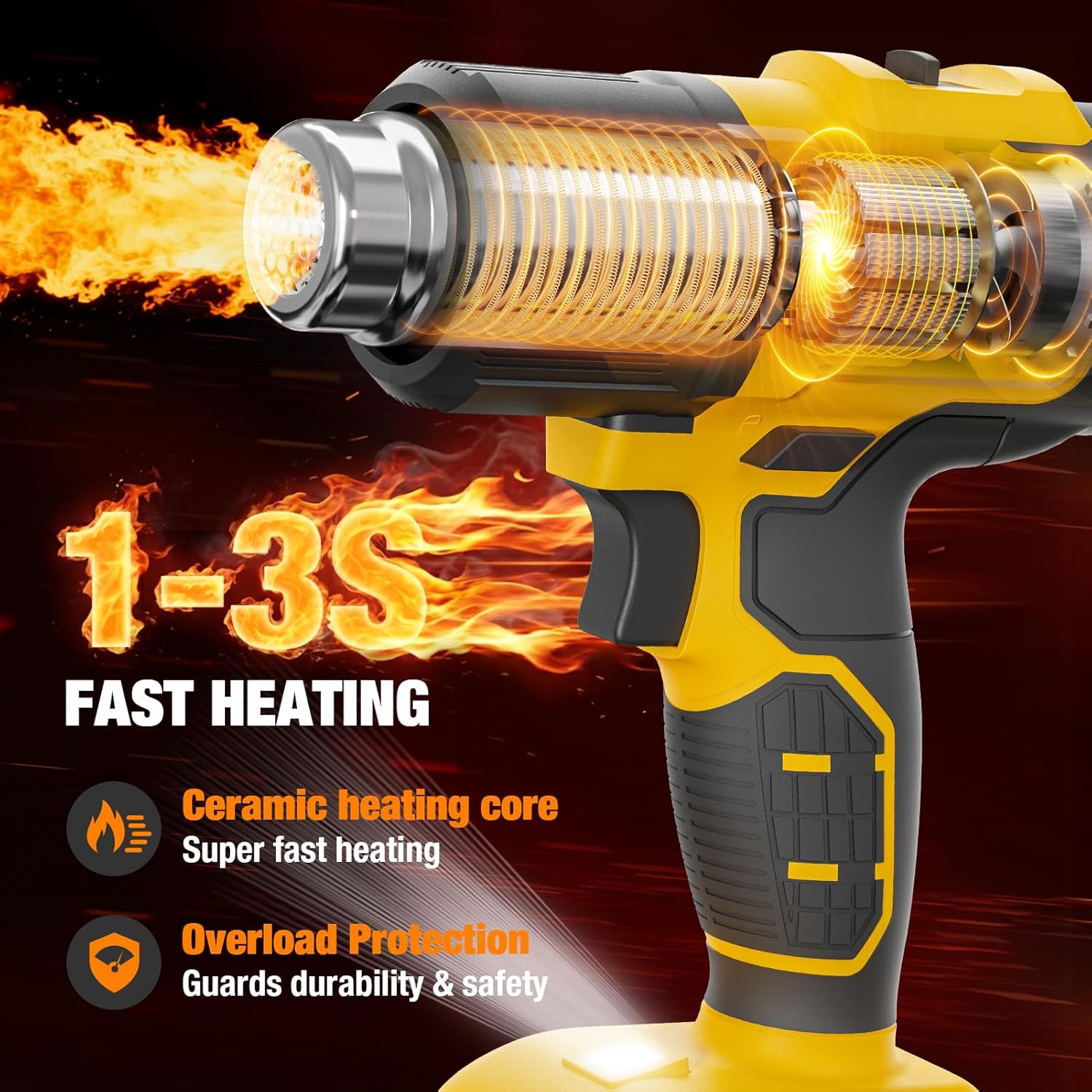 Cordless Heat Gun Compatible w - Cordless Heat Gun For Shrink Tubing review and price